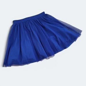 Love Reign Royal Blue Women's Tutu Tulle Layered Full Skirt Size 1
